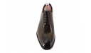 CHAUSSURE PATINEE MONTE CARLO MARRON GLACE - Bout fleuri