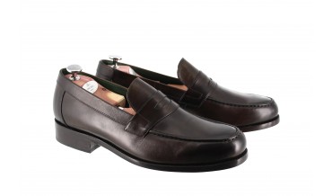 LARVOTTO LOAFER DARK BROWN