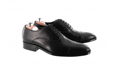 ROCHER OXFORD SHOES BLACK