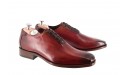 CHAUSSURE PATINEE MONTE CARLO ROUGE CARDINAL - Bout lisse