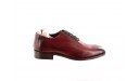 CHAUSSURE PATINEE RICHELIEU MONTE CARLO ROUGE CARDINAL