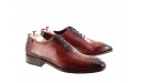 CHAUSSURE PATINEE MONTE CARLO ROUGE CARDINAL - Bout fleuri