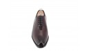 CHAUSSURE RICHELIEU MONACO FUME ROUGE CARMIN