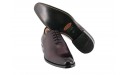 CHAUSSURE RICHELIEU MONACO FUME ROUGE CARMIN