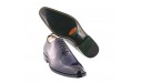 CHAUSSURE RICHELIEU MONACO FUME BLEU INDIGO