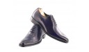 CHAUSSURE RICHELIEU MONACO FUME BLEU INDIGO